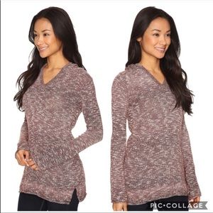 Prana Gemma Hooded Sweater Organic Cotton Small